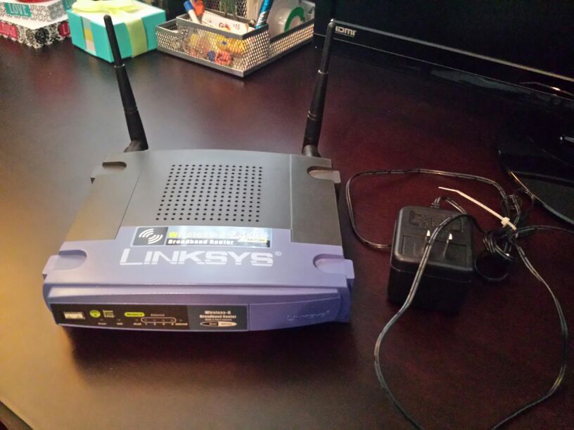 Linksys WRT54G Wi-Fi router