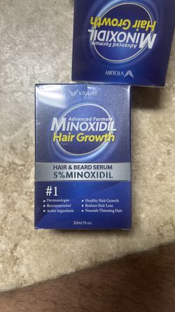 Minoxidil serum for hair/beard