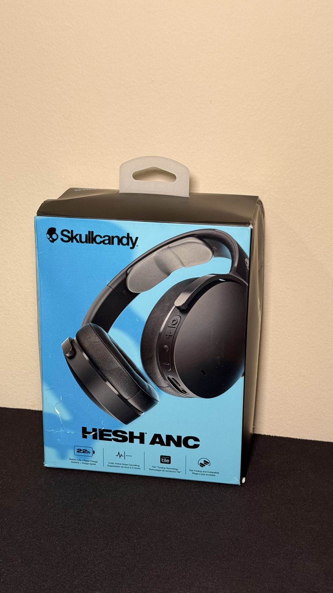 Skullcandy Hesh ANC Wireless Over-Ear Bluetooth Headphones with Active Noise Cancelling