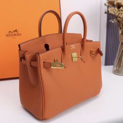 Hermès Orange H Togo Birkin 30