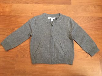 Burberry Boys Toddler Grey Sweater 12 Months New with tags