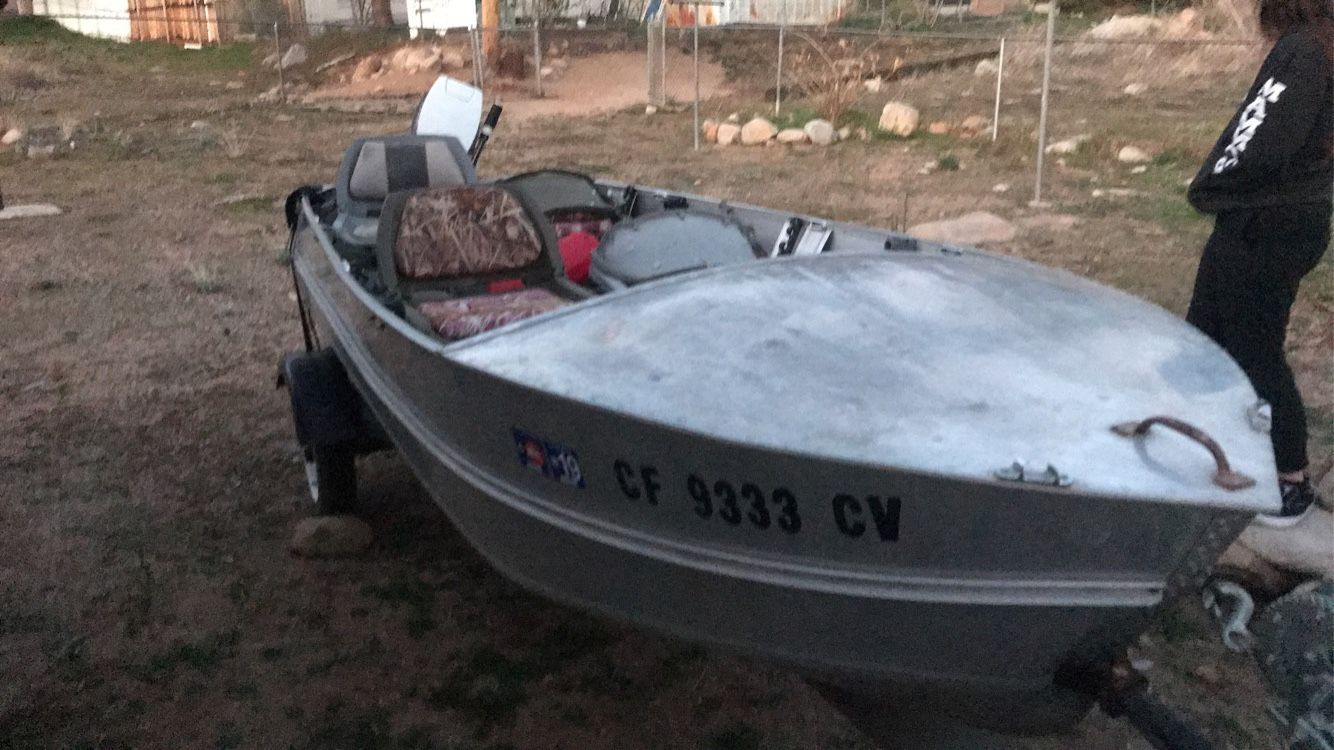 Aluminum Fishing Boat for Sale in Bakersfield, CA OfferUp