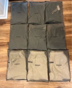 Essentials shirts and shorts ($40 each)