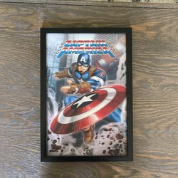 Captain America 3D Image