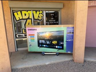 85 TV Samsung smart 4K HDTV 120 Hz $55 down on Financing free delivery six month warranty
