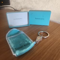 Tiffany Sterling Silver Shoe Keychain