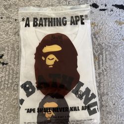 Bathing ape shirt brand new