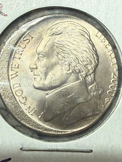 2000-P Jefferson Nickel US Error Coin