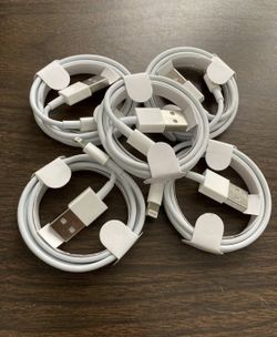 5 Pack iPhone Fast Charger Lightning Cable 3ft ( 1 meter) for iPhone and iPads