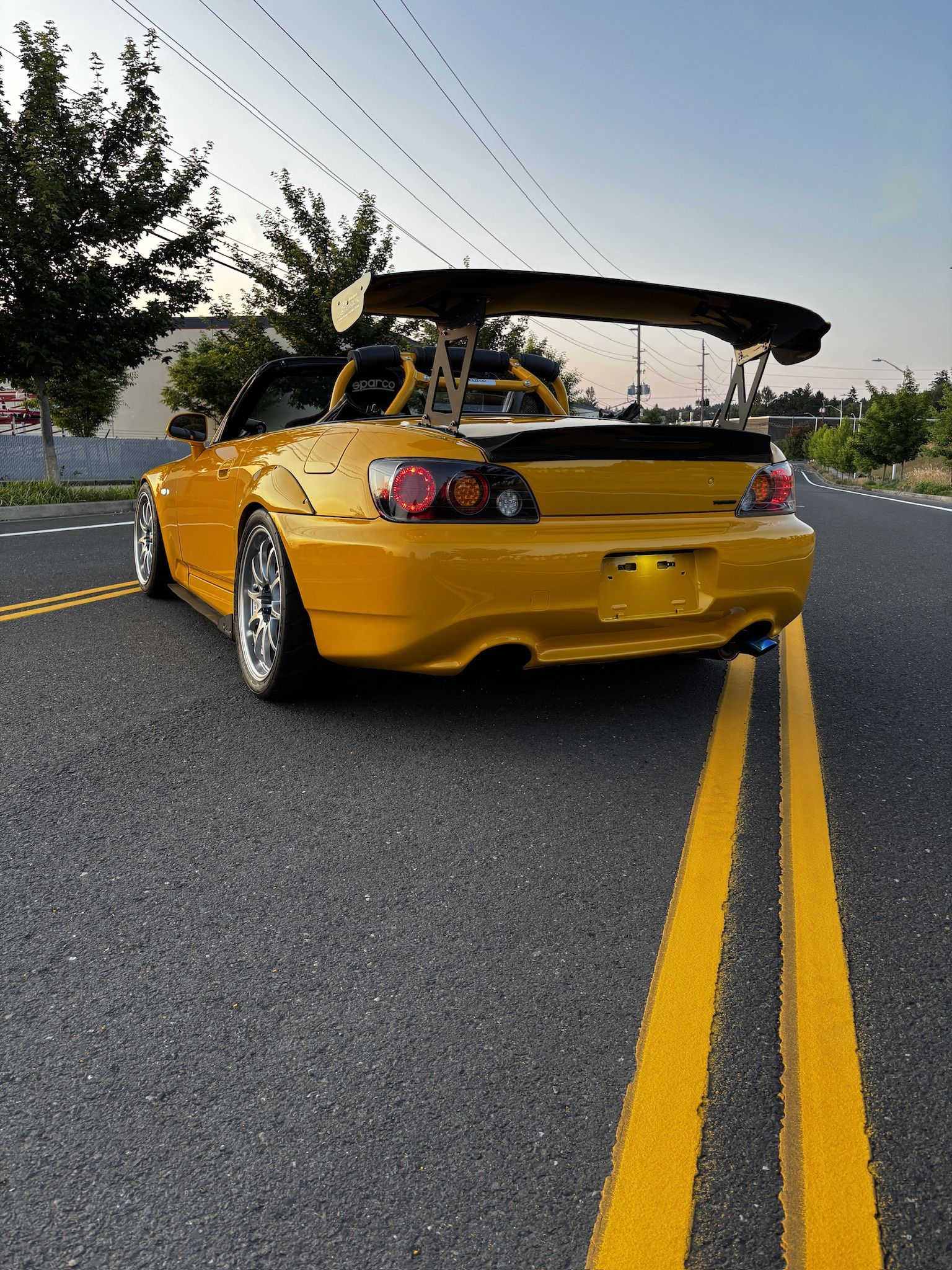Honda S2000 Carbon Fiber duck Tail