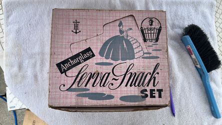 Anchor glass Serva Snack Set