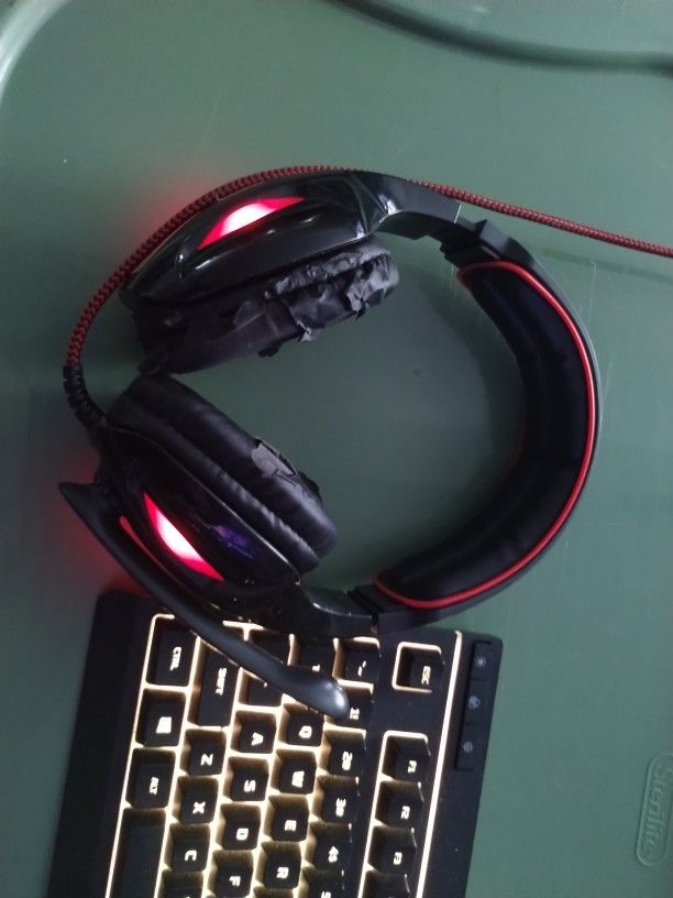 Keyboard 6 Different Modes And Headset