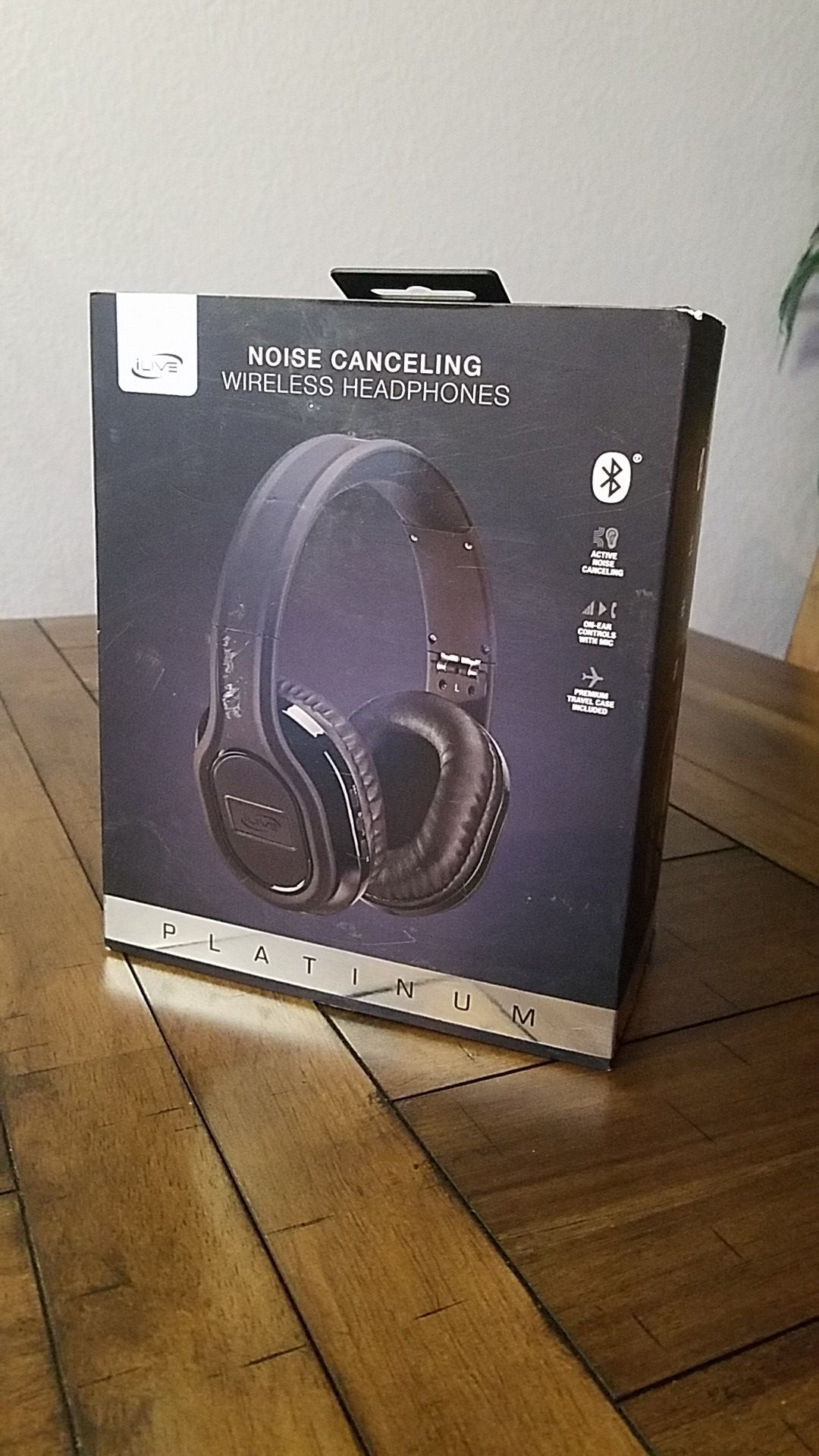 ILive noise cancelling wireless headphones