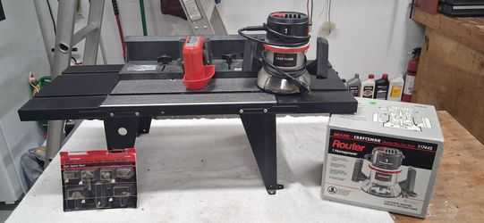 Craftsman 1 hp Router w/ Table