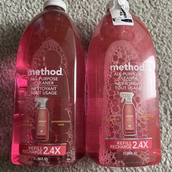 Method All-Purpose Cleaner Refill, Pink Grapefruit, 68 Fl Oz