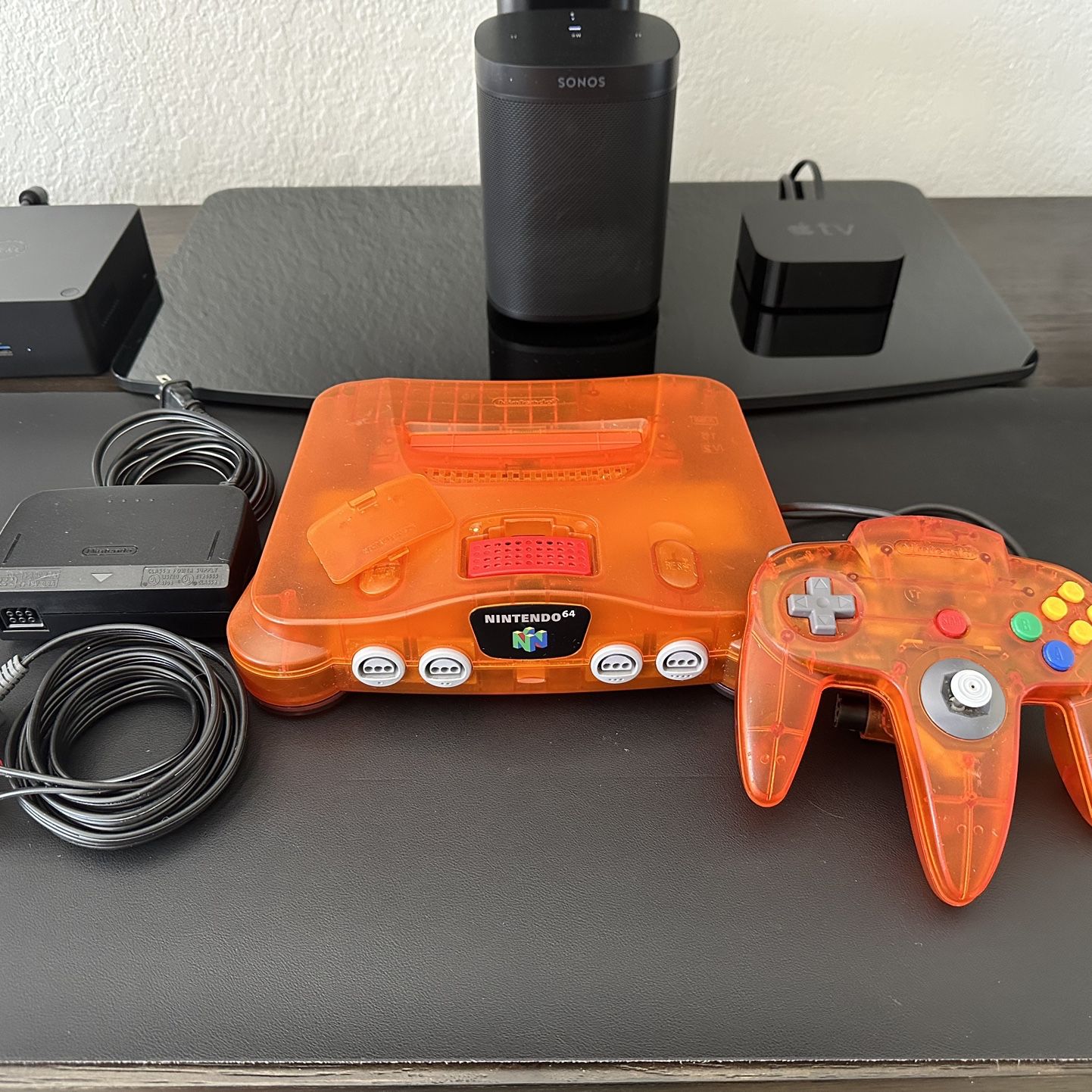 Nintendo 64 N64 Fire Orange Funtastic for Sale in Mesquite, TX