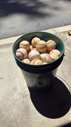 Used baseballs