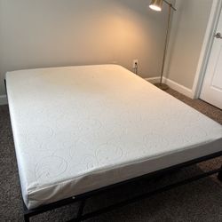 Queen Mattress and Frame