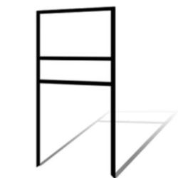 12x18 Premium Metal Song Frame