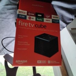 Fire TV cube From Amazon 