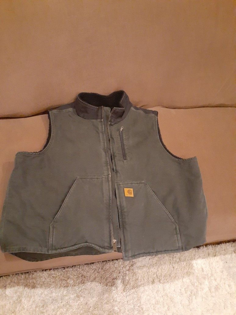 2xl Carhartt Work Fur Vest