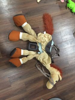 Bulls eye Horse costume. Halloween