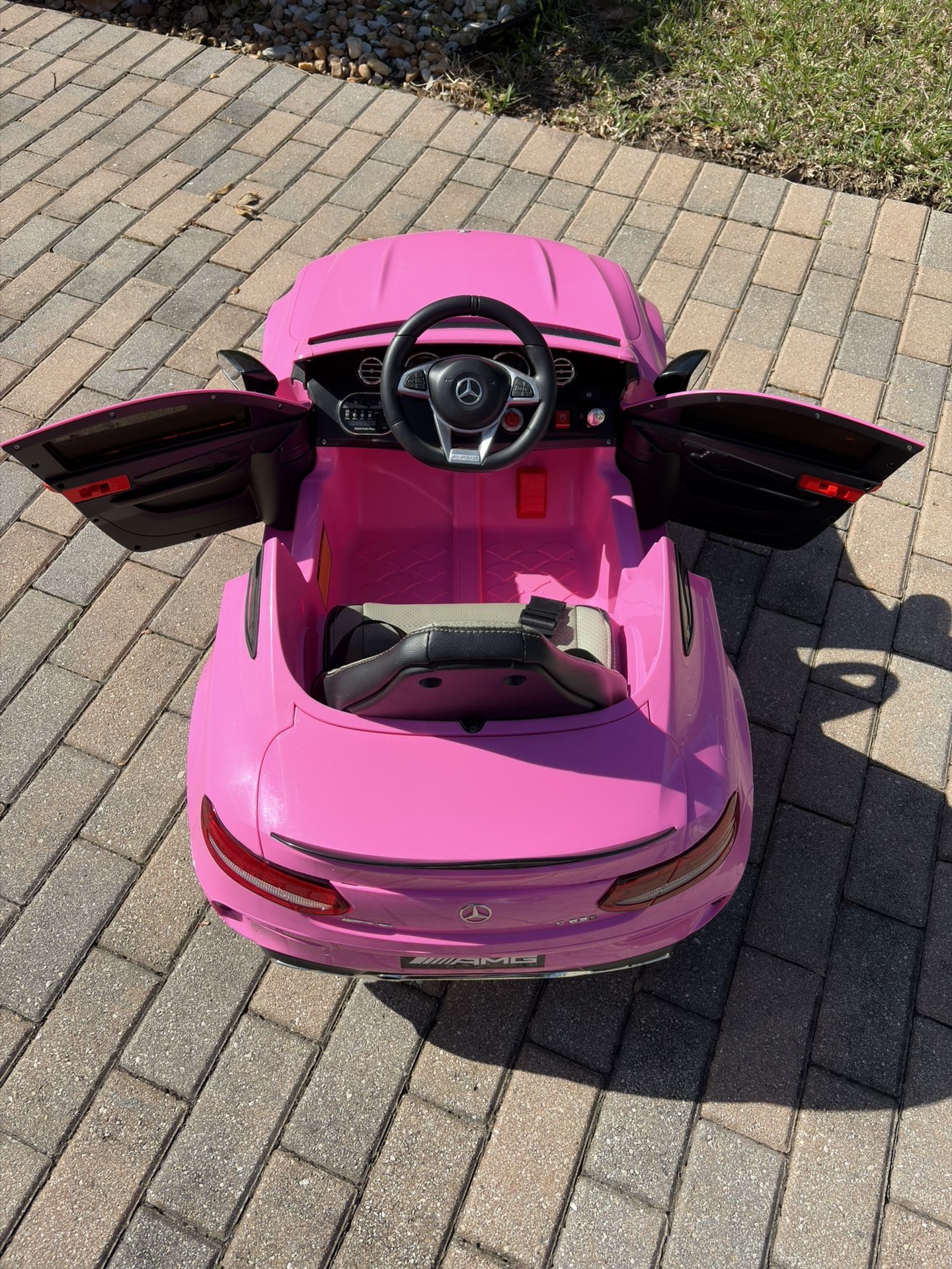 Mercedes C63 AMG 24v Kids Ride on car With R/c Parental Remote