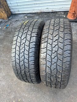 Set of 2 nice IRONMAN  LT265/70/17  ( We install & balance)