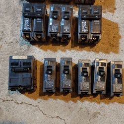 Circuit breakers, 20, 30, 40, 60 Amp