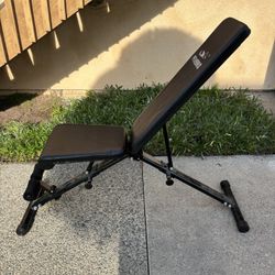 Adjustable Weights Bench Incline Declines And Flat $40 Firm 