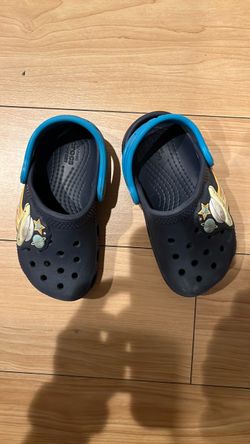 Kids Crocs Clogs Navy Blue with Jibbitz