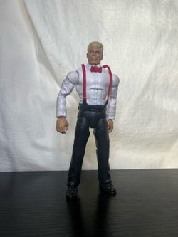 WWE FIGURE CUSTOM CODY RHODES IN SUSPENDERS