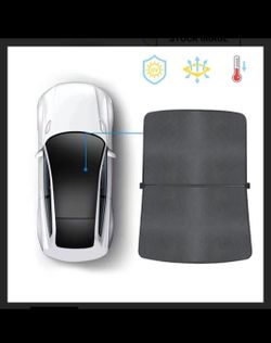 Tesla model Y sunroof  shade