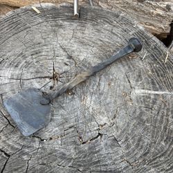 Railroad Spike Flipper For Barbecue
