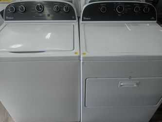 Whirlpool top load washer and dryer set - Free delivery