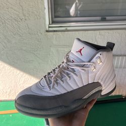 JORDAN 12 GREY/WHITE