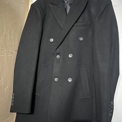Mens Black Dress Coat
