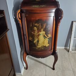 Antique Record Cabinet