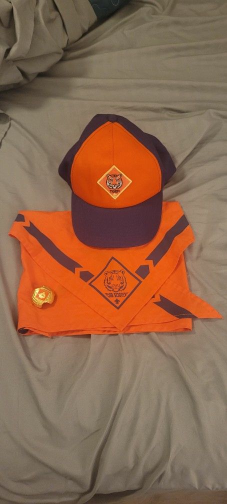 Tiger Scout/Boy Scouts Of America- Hat, Etc