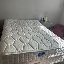 FULL MATTRESS + BOX SPRING+ BED FRAME