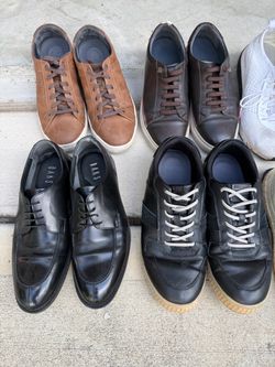 Men’s Shoes Size 9.5 to 10 — Leather Dress & Casual, running