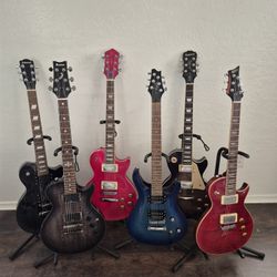 Ibanez Epiphone Custom Mitchell Johnson Singlecut Les Paul Guitars (Trades Okay)