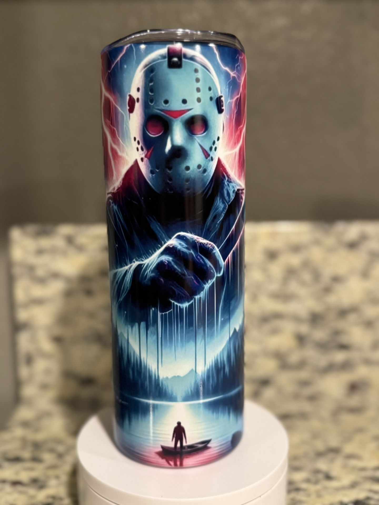 $25 Glow In The Dark Jason Tumbler 20 Oz
