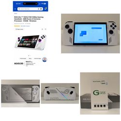 ROG Ally 7” 120Hz FHD 1080p Gaming Handheld - AMD Ryzen Z1 Extreme Processor - 512GB