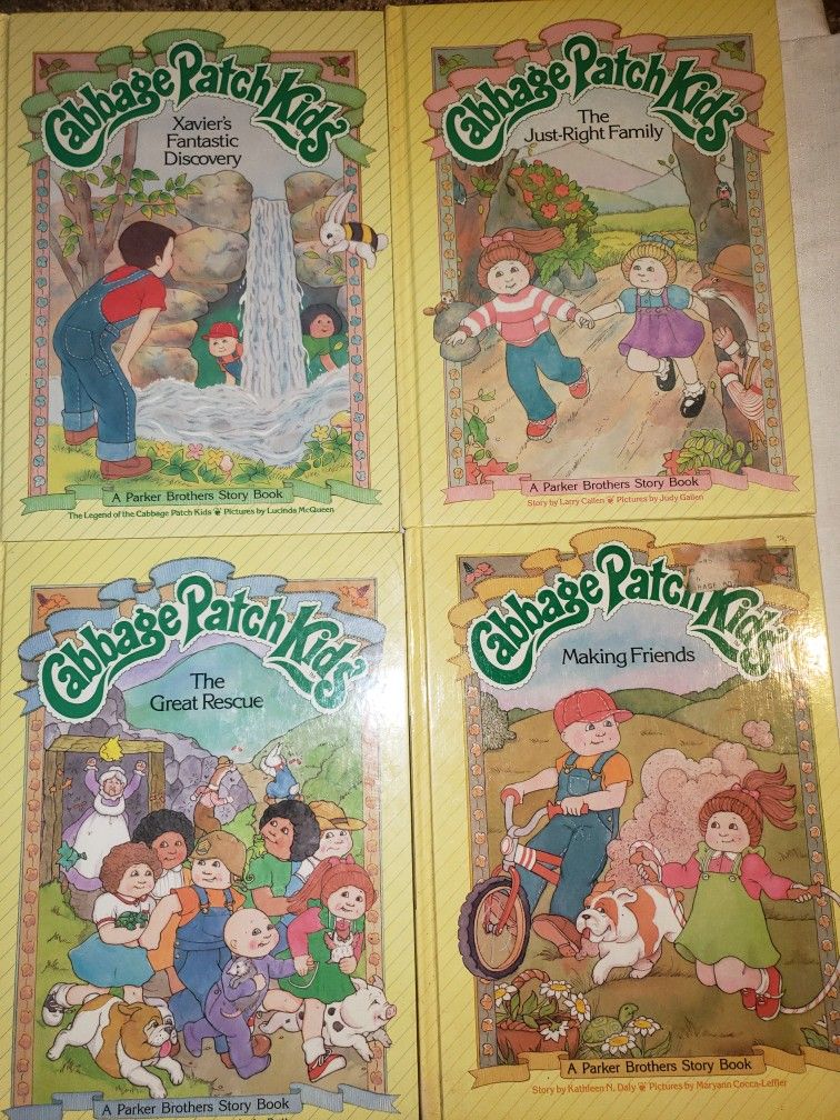 Vintage CABBAGE patchKids Books