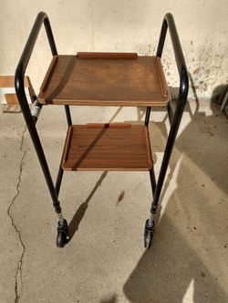 TWO SHELVES CART $60