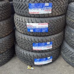 New Tires Installed/ Llantas Nuevas Instaladas 265/75/16 Atlander Tires