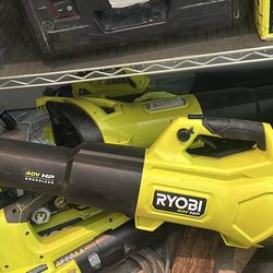 RYOBI ONE+ 18V 100 MPH 350 CFM Cordless Battery Variable-Speed Jet Fan Leaf Blower (Tool Only)