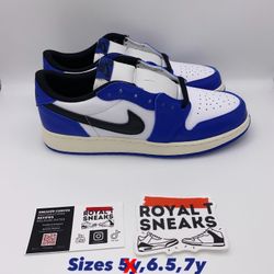 Jordan 1 Low Game Royal Size 6y