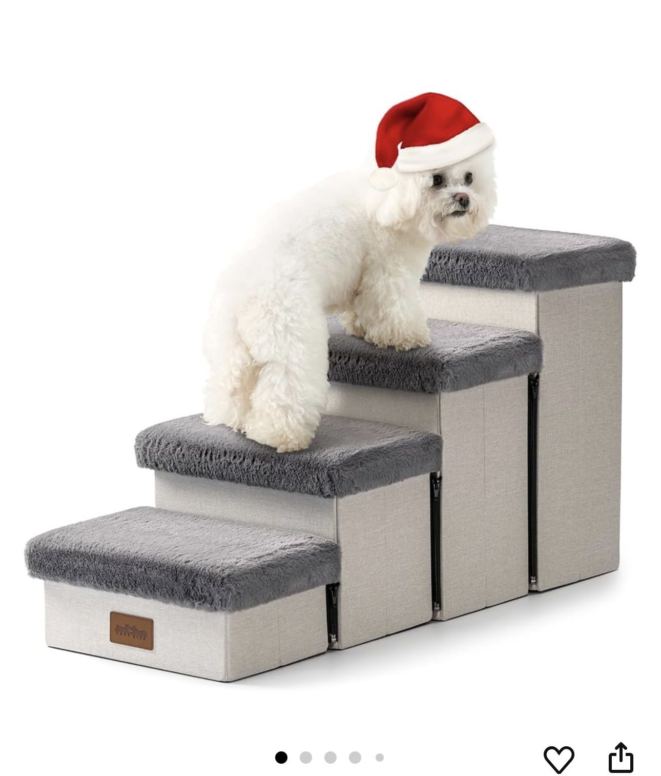 COZY KISS Dog Stairs for Dogs and Cats Factory Sealed